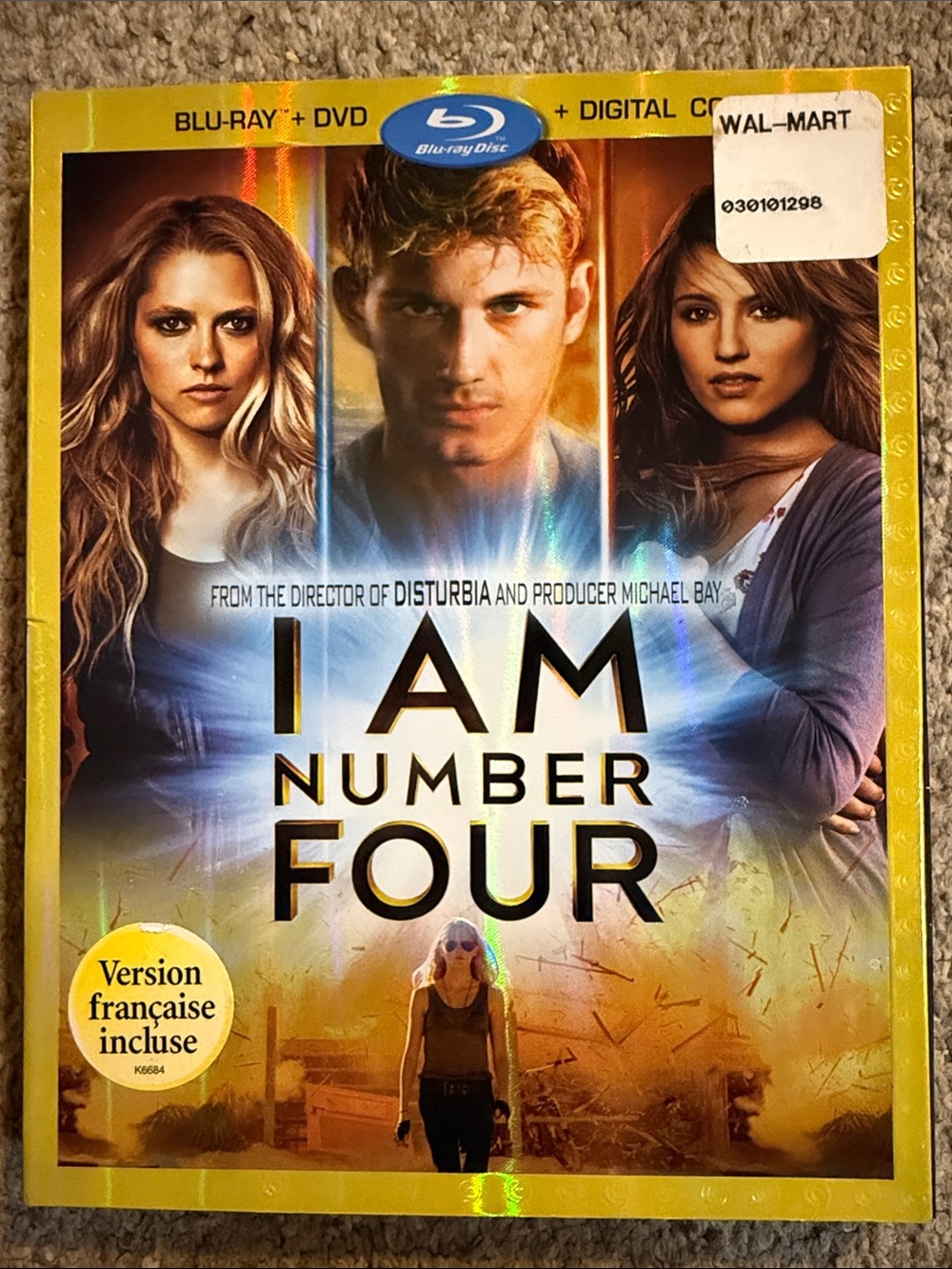 I Am Number Four Blu-ray
